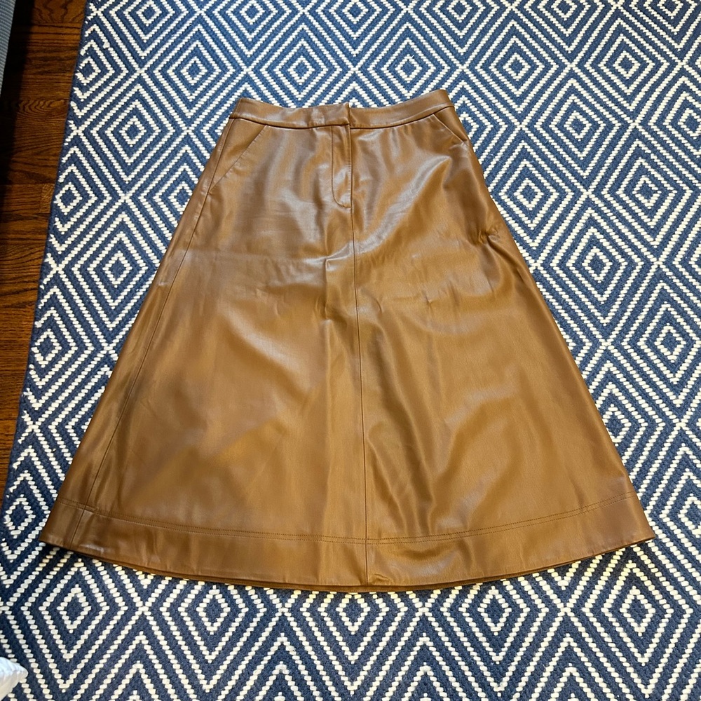 Veronica Beard Tan A-Line Skirt. Worn twice!